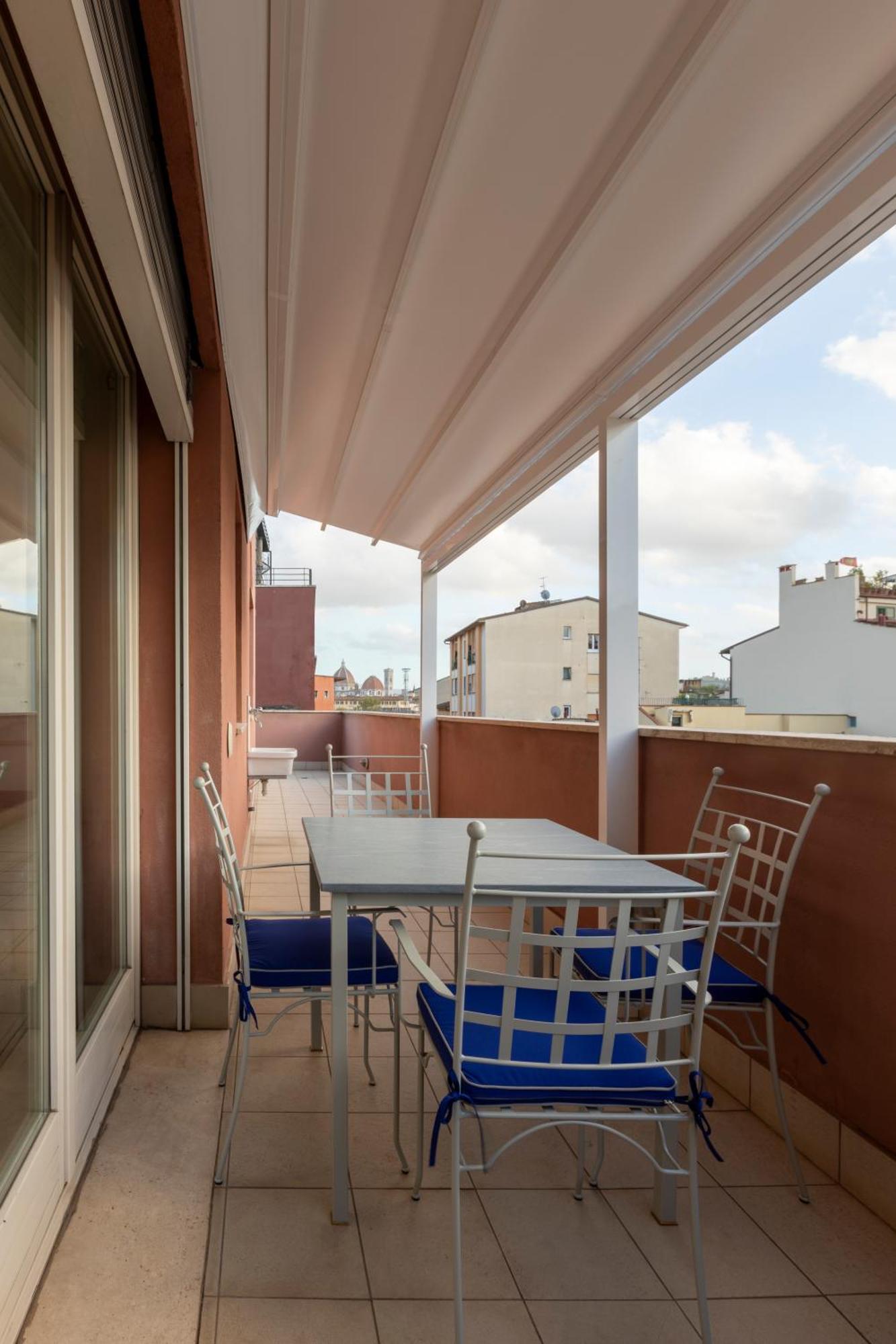 Appartamento Iris -Due Ampie Terrazze Vista Duomo Florens Exteriör bild